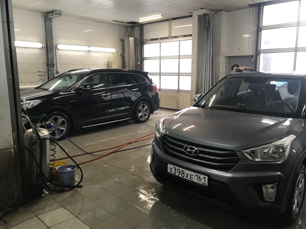 Мойка кузова Hyundai в сервисе ААА Моторс